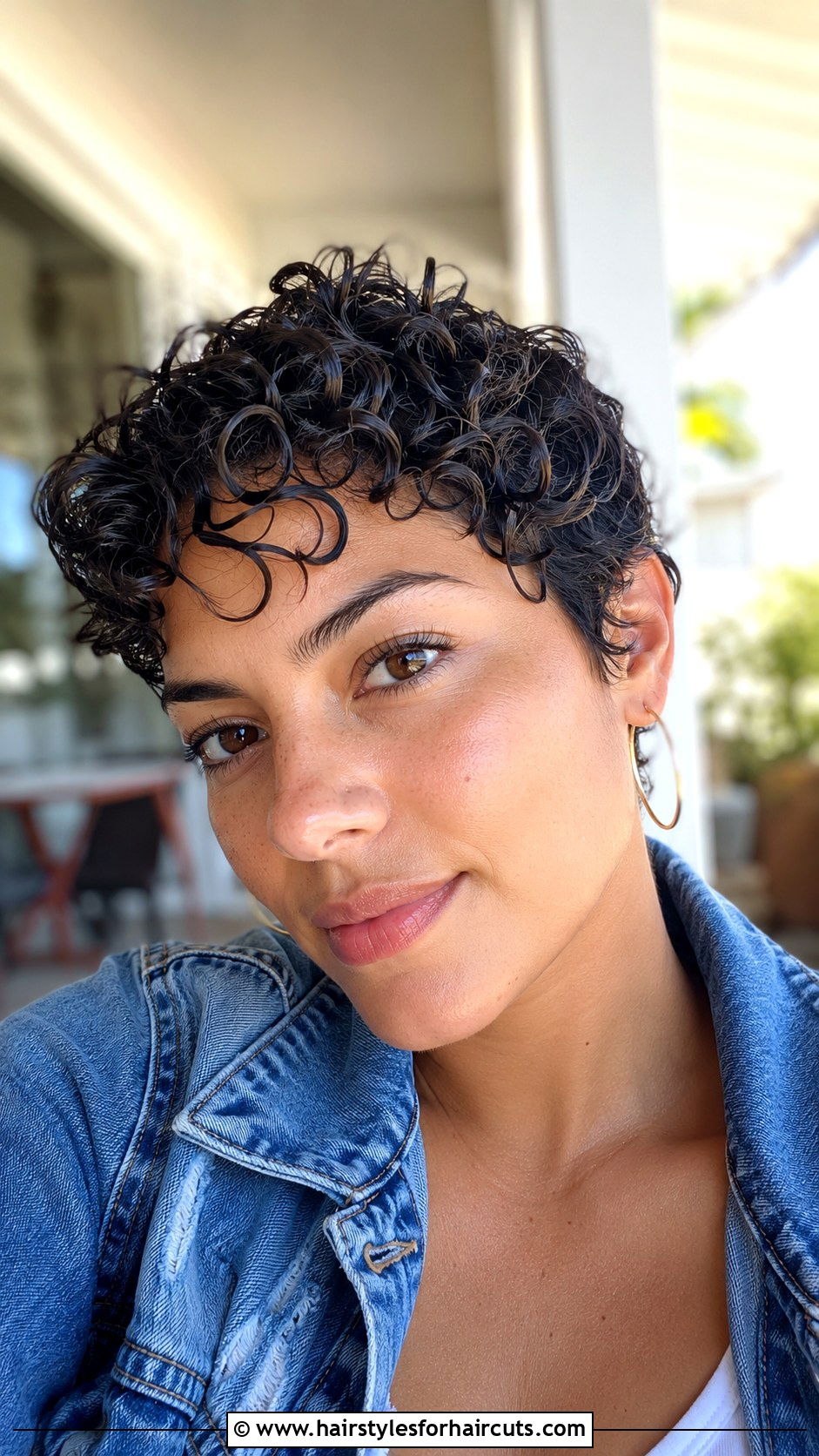 Wet Curly Pixie Cut - 25 wet hairstyles for short hair - 25 wet hairstyles for short hair