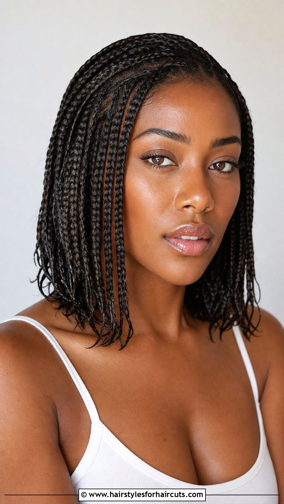 Wet Look Box Braids - 25 wet look hairstyles for black hair - 25 wet look hairstyles for black hair