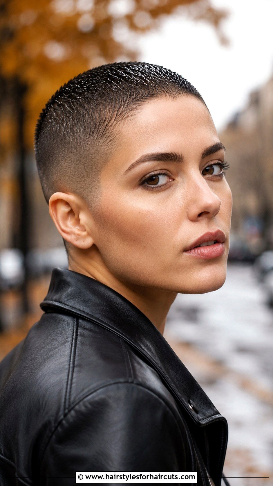 Wet Look Buzz Cut - 25 wet hairstyles for short hair - 25 wet hairstyles for short hair