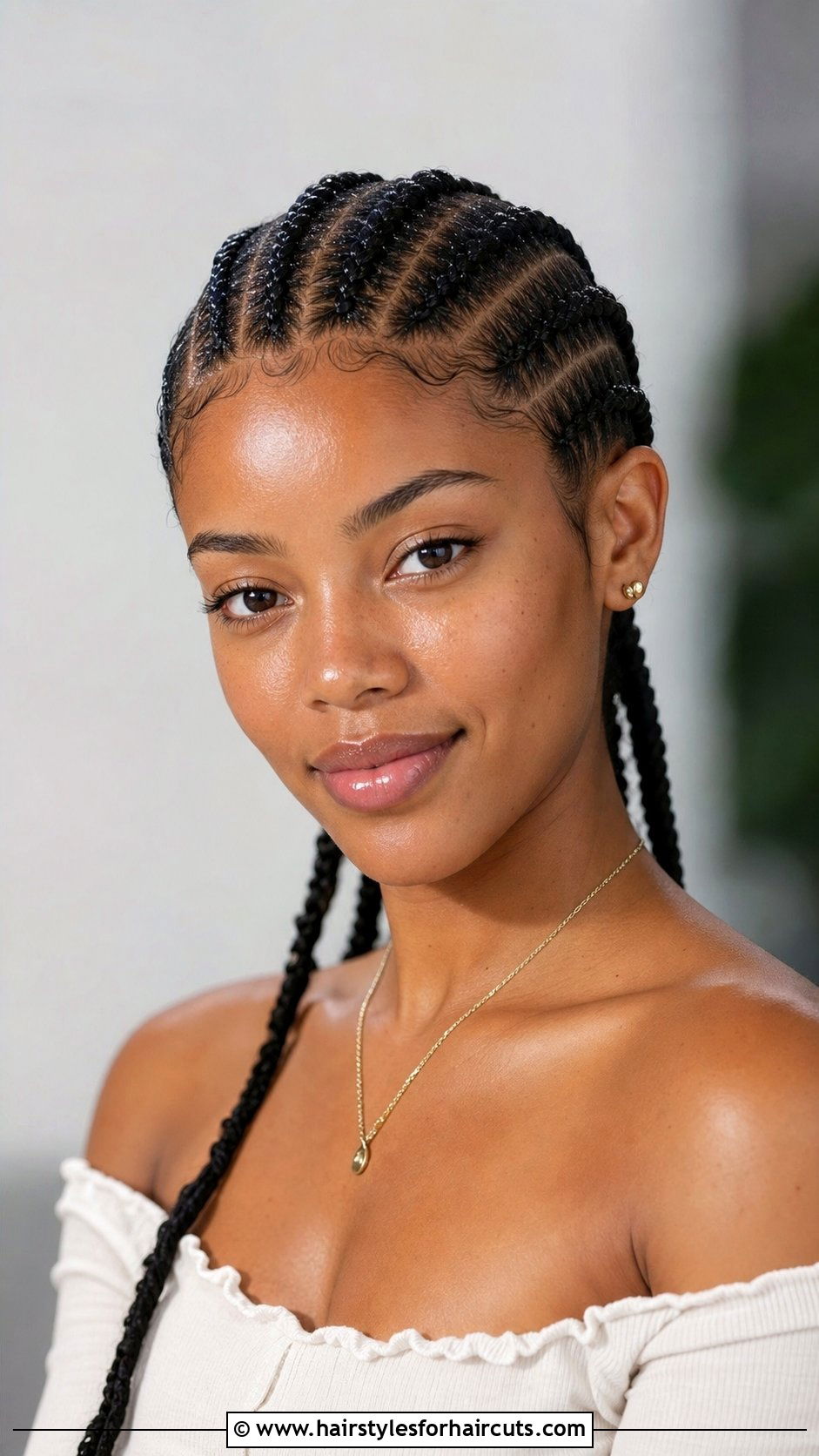 Wet Look Cornrows - 25 wet look hairstyles for black hair - 25 wet look hairstyles for black hair
