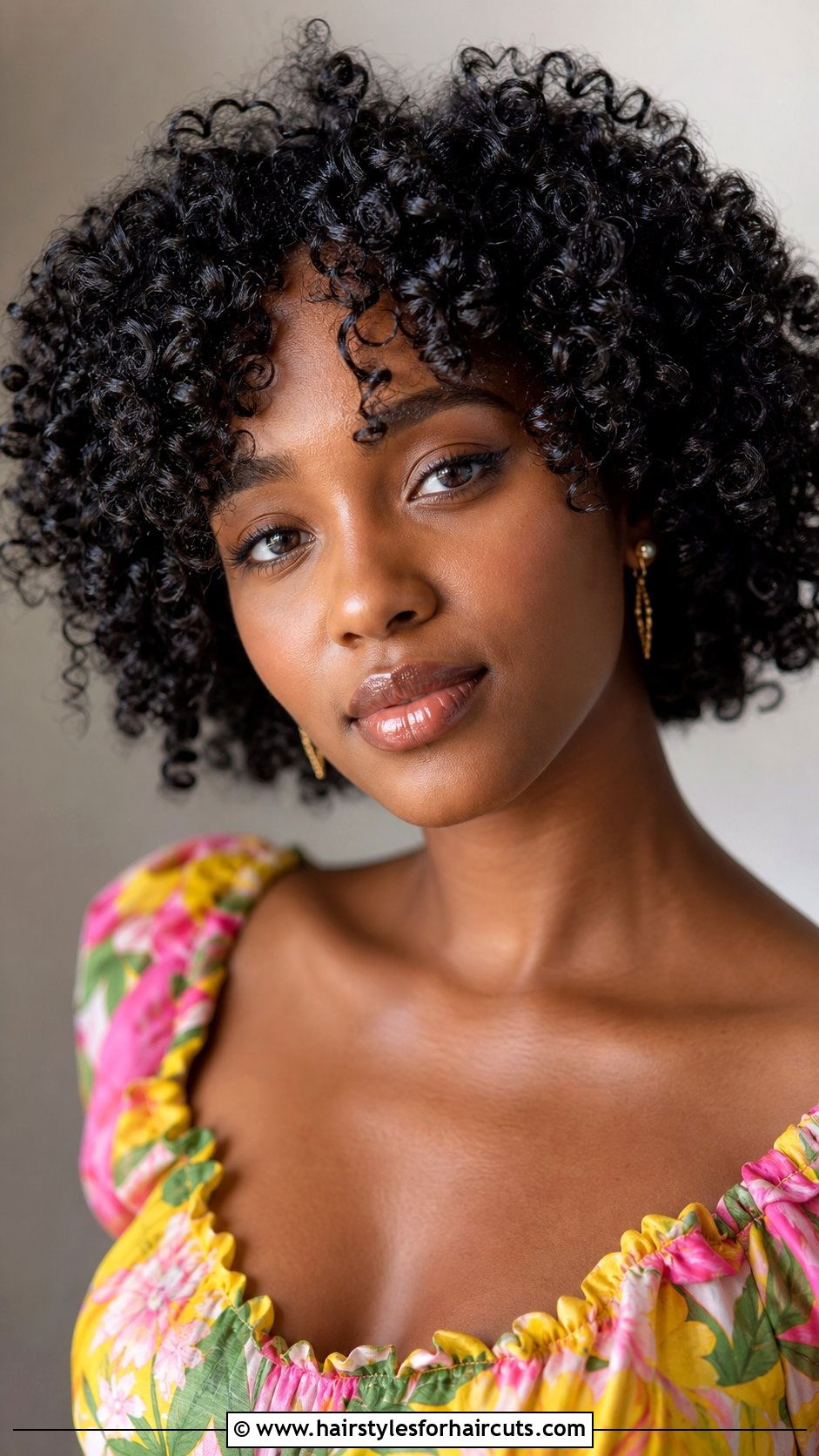 Wet Look Curly Afro - 25 wet look hairstyles for black hair - 25 wet look hairstyles for black hair