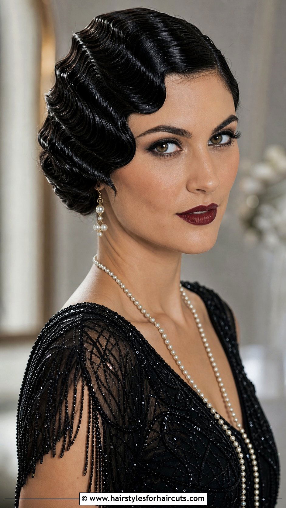Wet Look Finger Waves - 25 wet look hairstyles for black hair - 25 wet look hairstyles for black hair