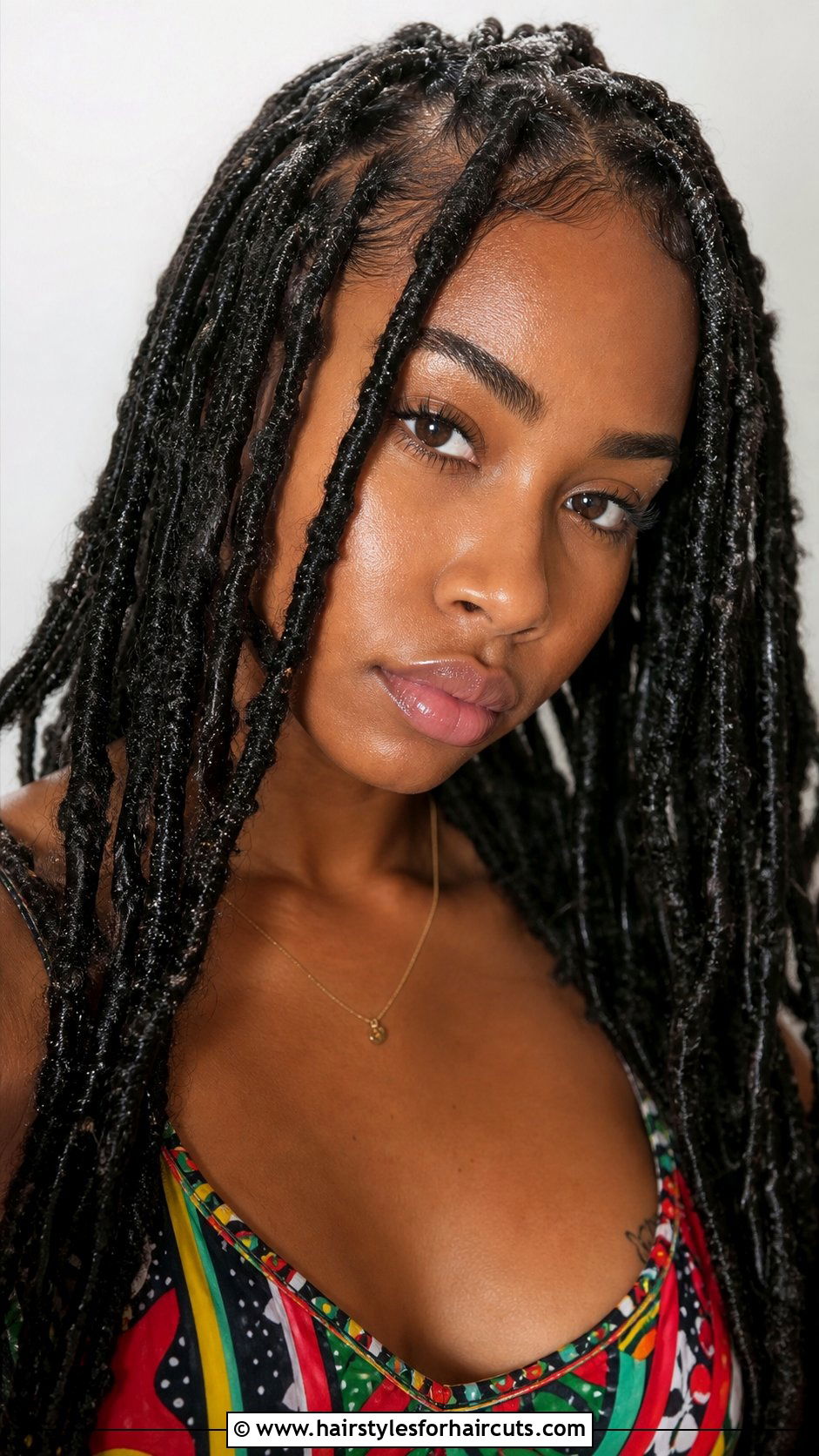 Wet Look Locs - 25 wet look hairstyles for black hair - 25 wet look hairstyles for black hair