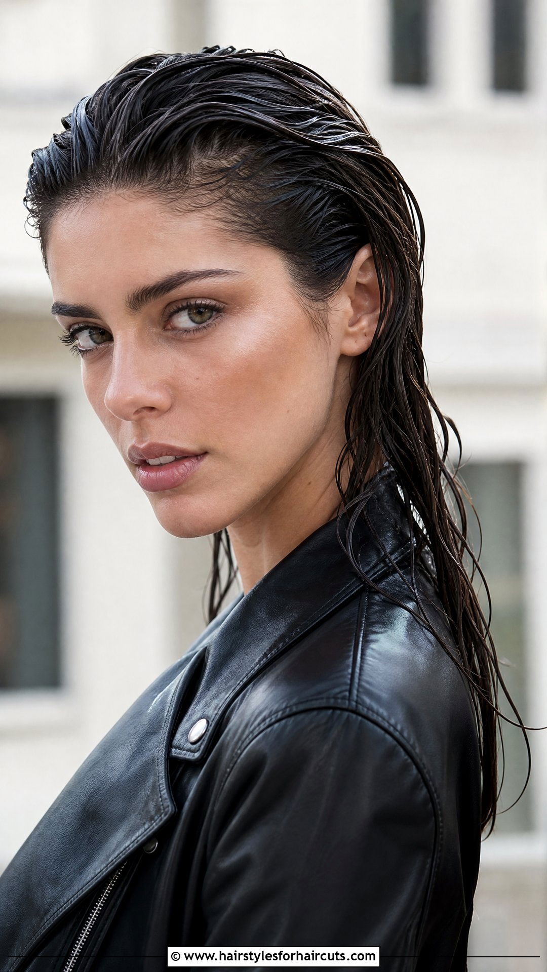 Wet Look Model Hairstyle - 25 model hairstyles - 25 model hairstyles