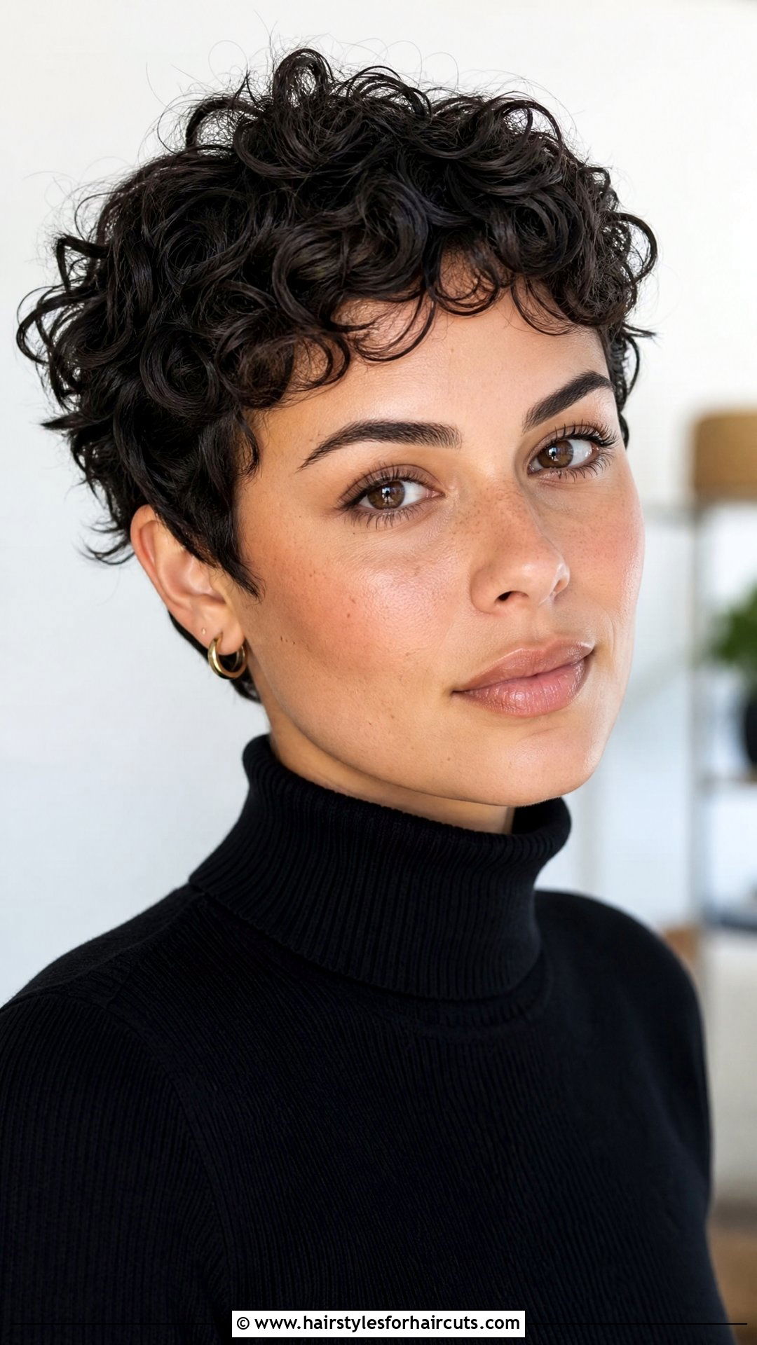 Wet Set Pixie Curls - 25 wet set hairstyles for black hair - 25 wet set hairstyles for black hair