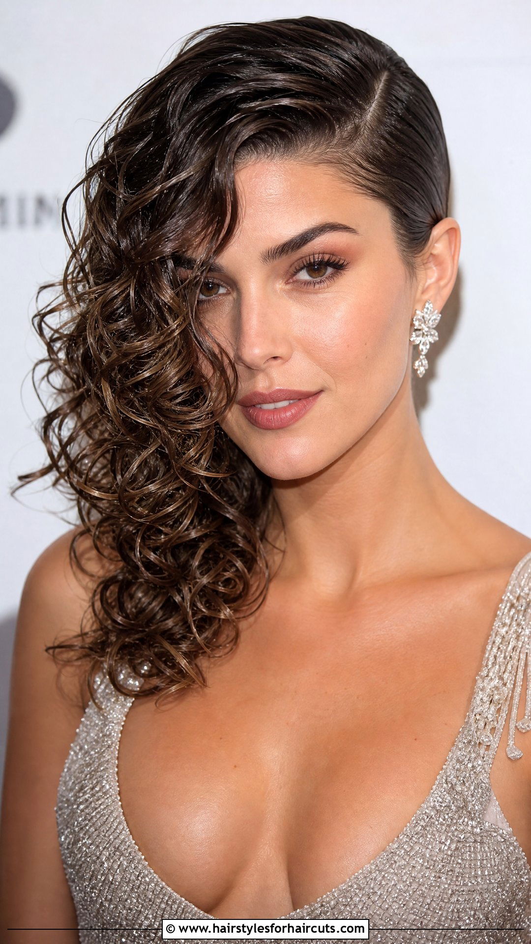 Wet Set Side Part Curls - 25 wet set hairstyles for black hair - 25 wet set hairstyles for black hair