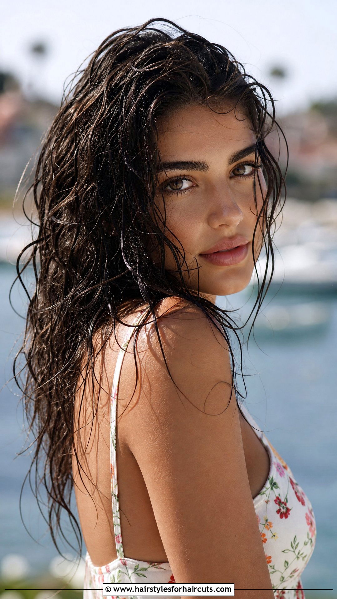 Wet Wavy Hair - 25 wet hairstyles - 25 wet hairstyles