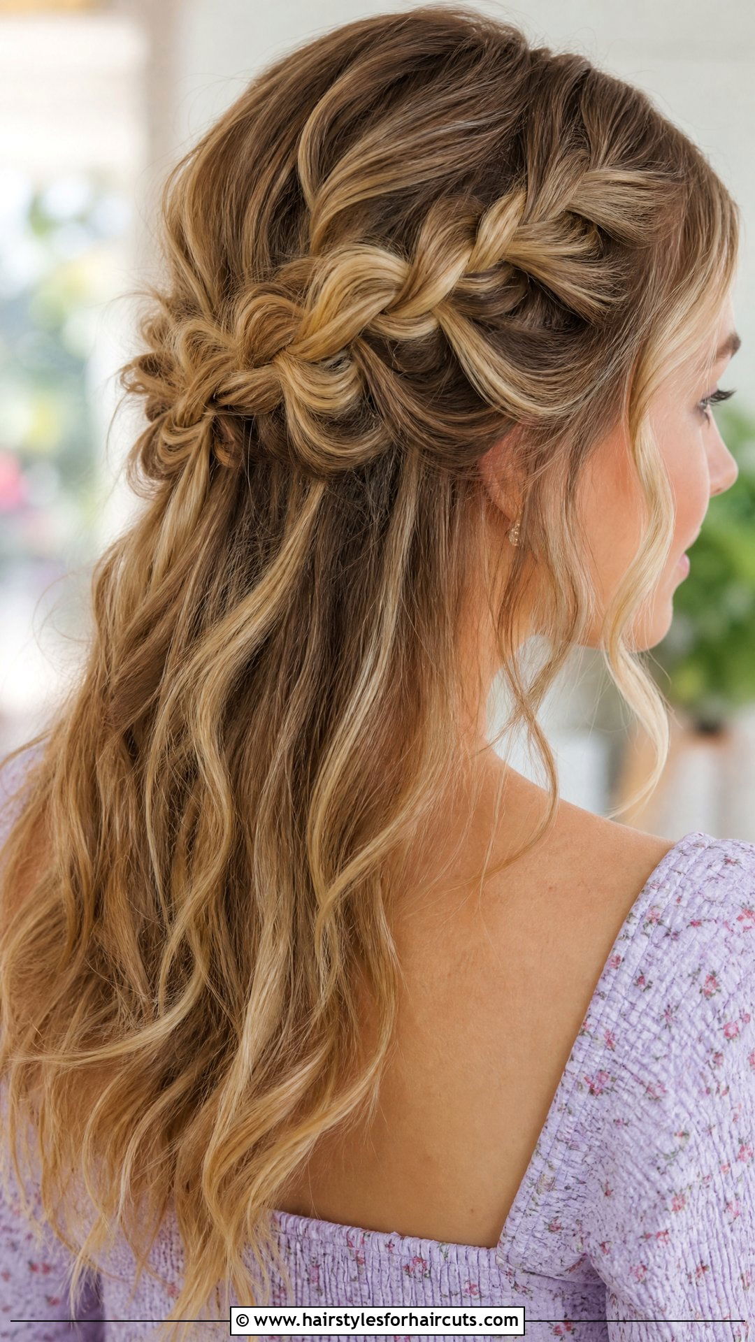 Whimsical Loose Waterfall Braid - 25 whimsical hairstyles - 25 whimsical hairstyles