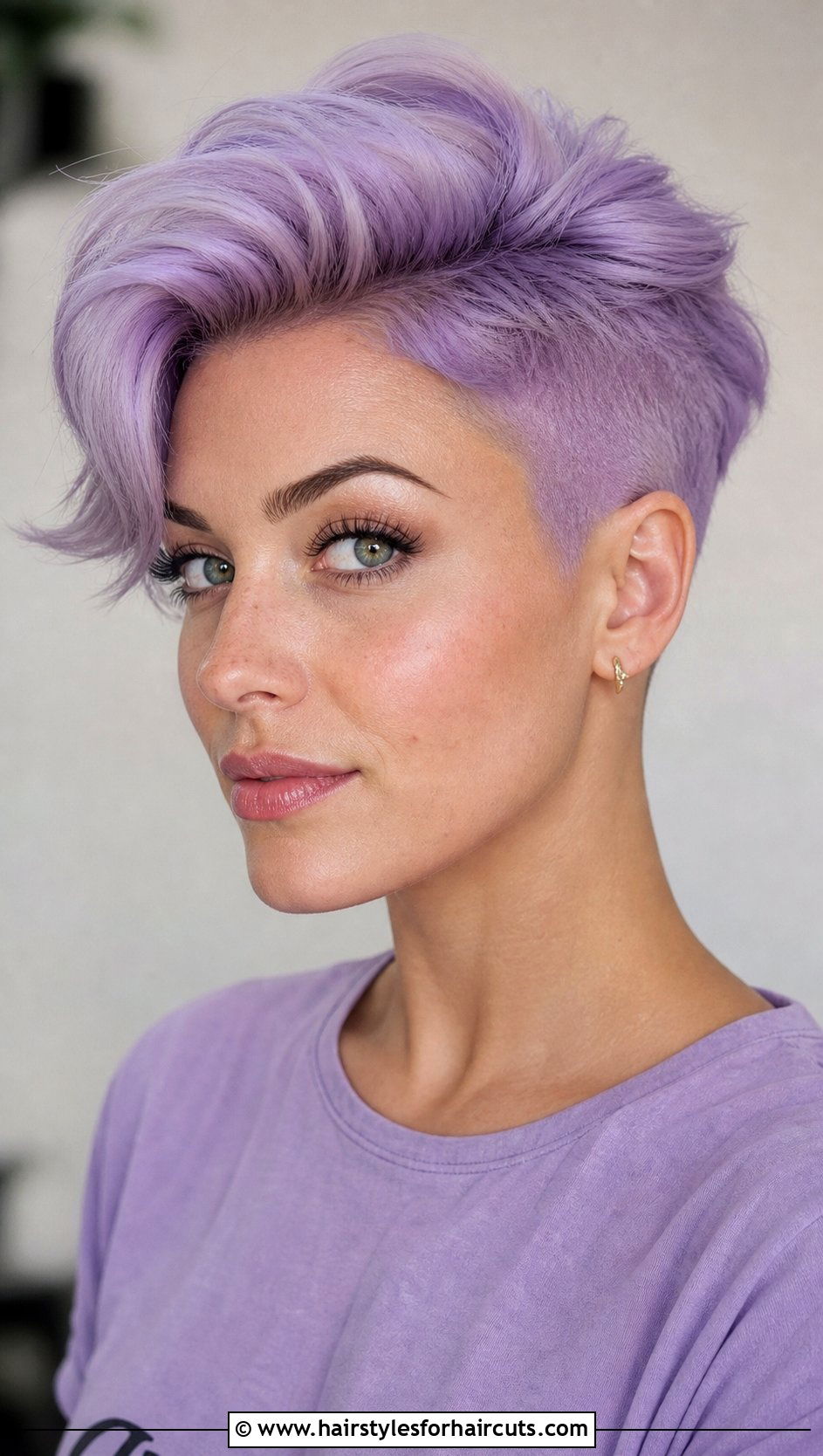 Whoville Pastel Undercut - 25 whoville hairstyles for short hair - 25 whoville hairstyles for short hair