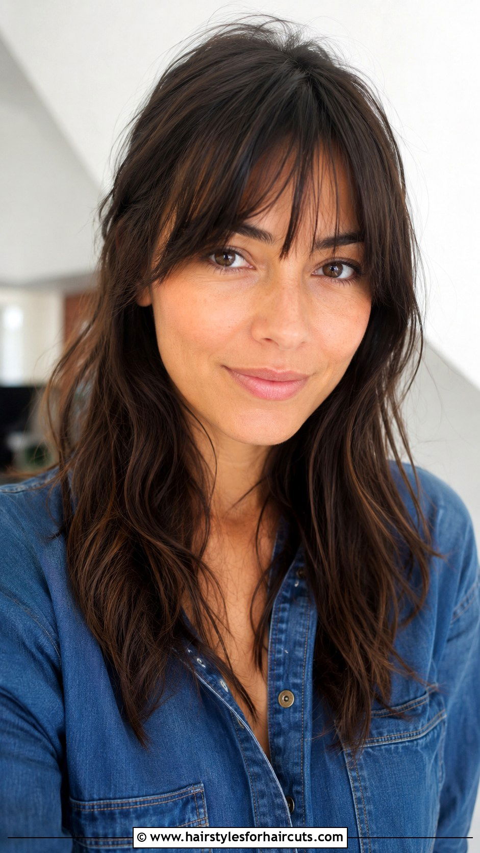 Wispy Bangs Haircut - 25 face framing haircuts - 25 face framing haircuts