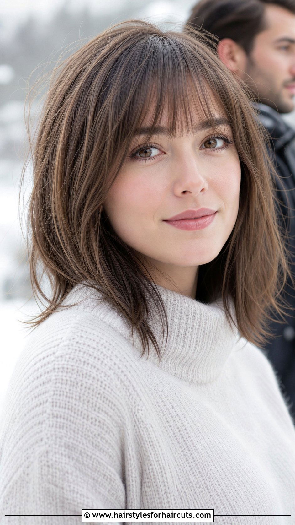 Wispy Bangs Lob For Thin Hair - 25 hairstyles for thin hair - 25 hairstyles for thin hair