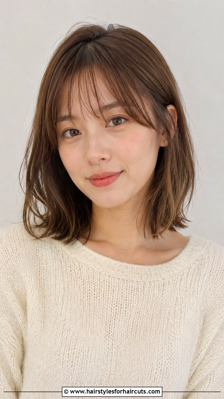 Wispy Bangs Lob - 25 60 hairstyles - 25 60 hairstyles