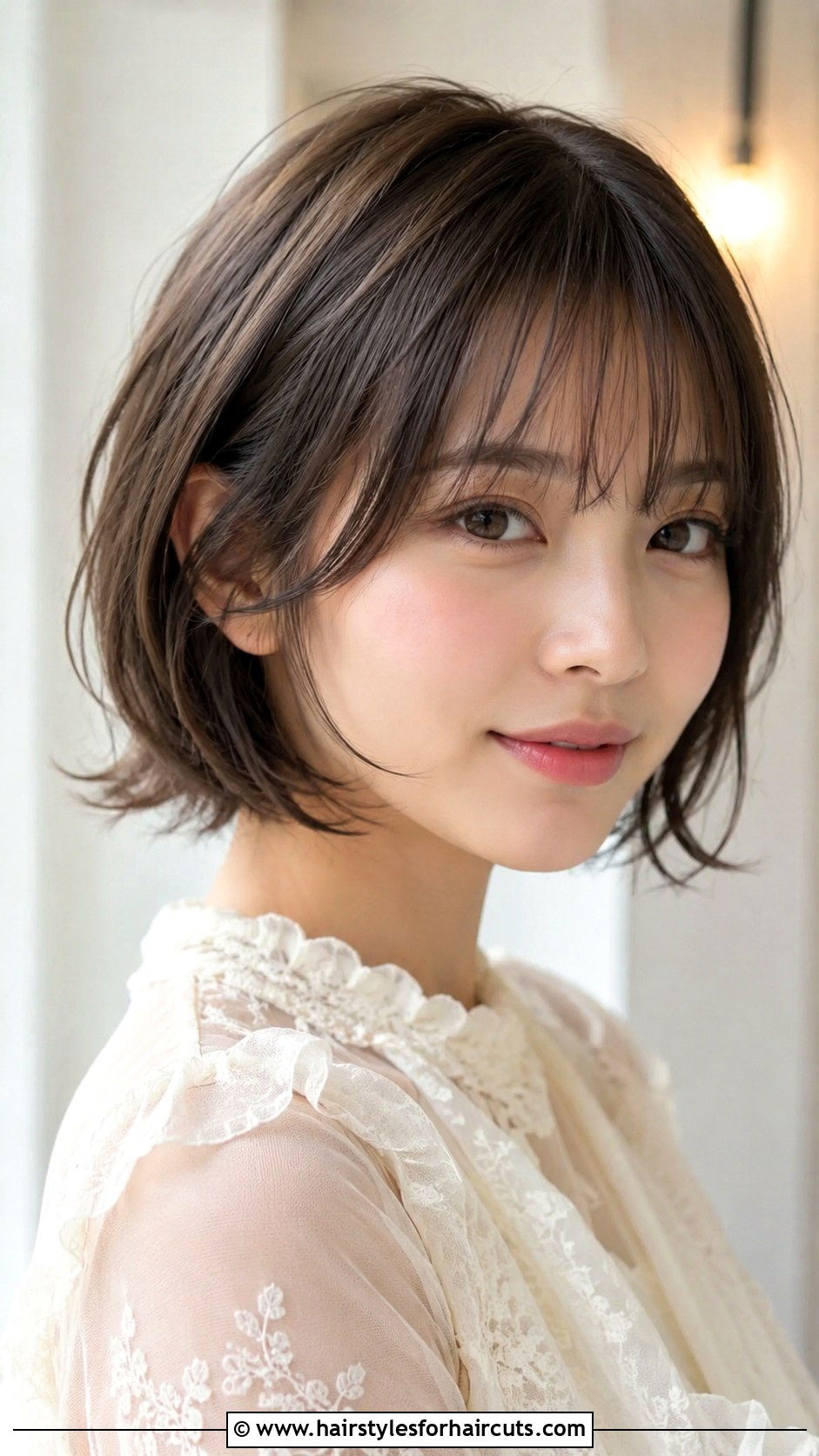 Wispy Bob - 25 good haircuts for thinning hair women - 25 good haircuts for thinning hair women