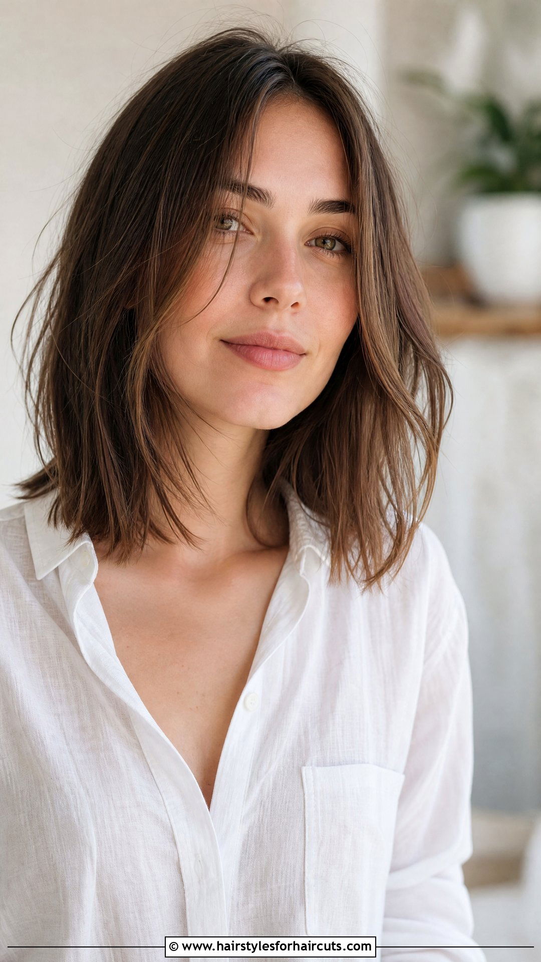 Wispy Ends Medium Haircut - 25 medium haircuts women - 25 medium haircuts women