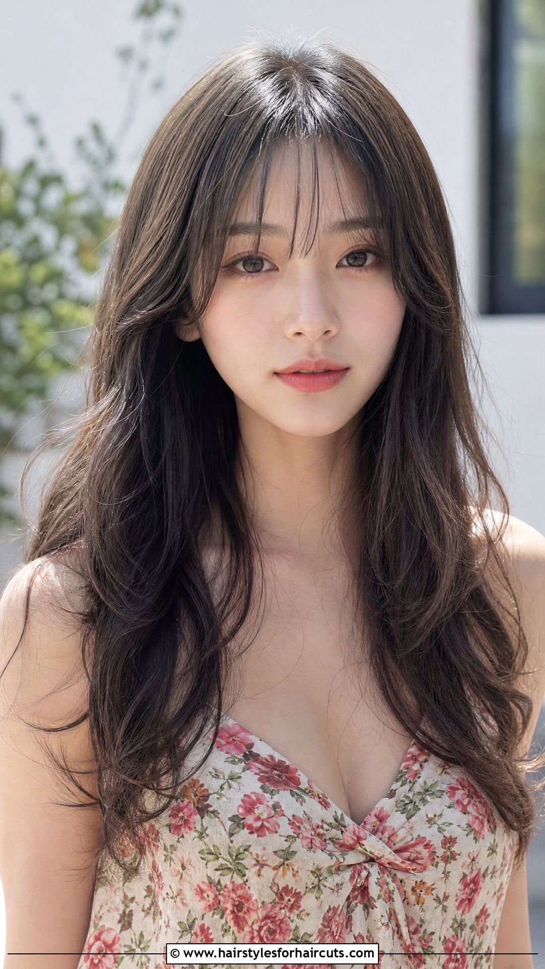 Wispy Fringe Long Hair - 25 frindge haircuts - 25 frindge haircuts