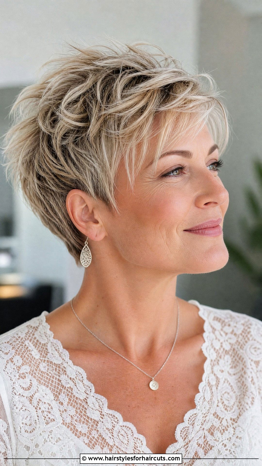 Wispy Layered Pixie - 25 hairstyles for over 60 - 25 hairstyles for over 60