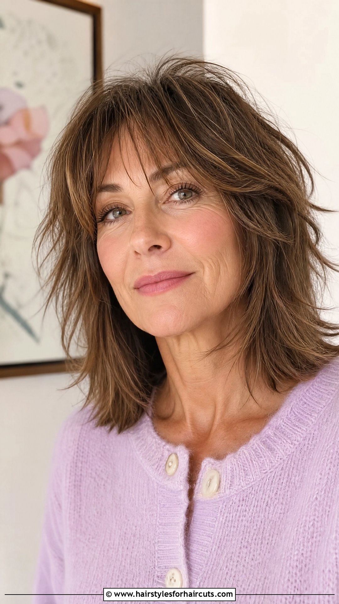 Wispy Shaggy Medium Cut - 25 medium length shaggy hairstyles for fine hair - 25 medium length shaggy hairstyles for fine hair
