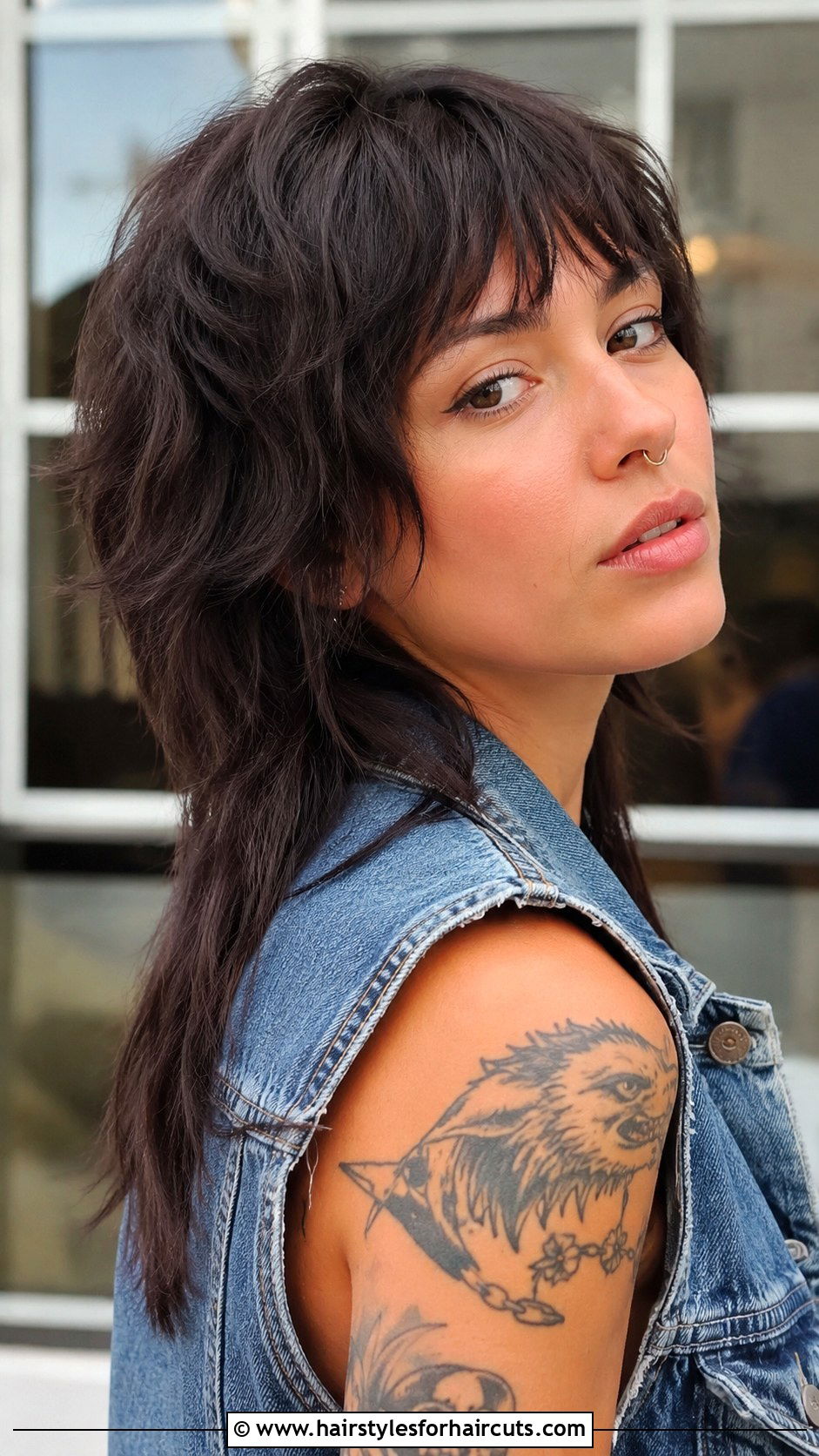 Wolf Cut - 25 haircuts for shoulder length straight hair - 25 haircuts for shoulder length straight hair