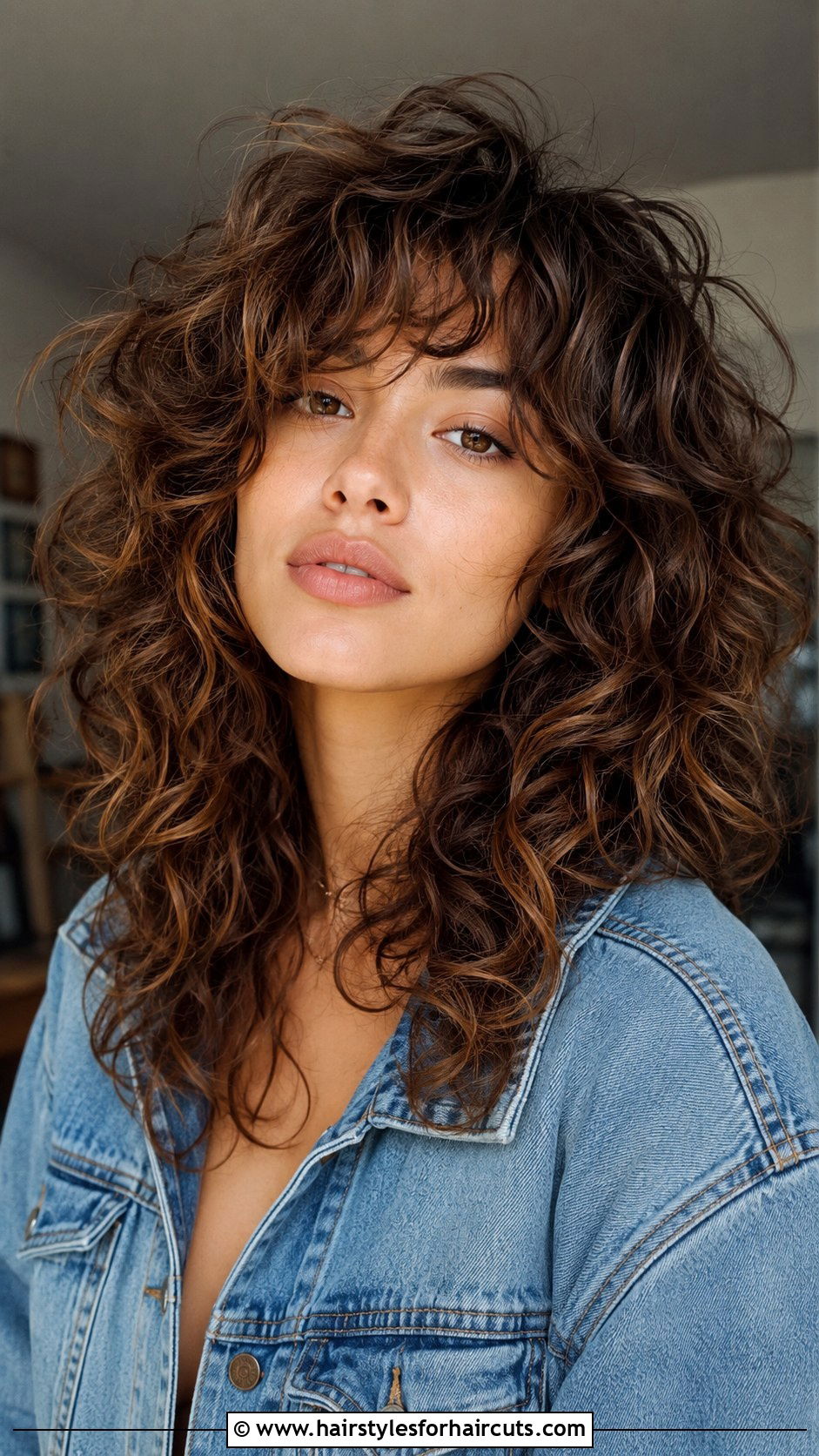 Wolf Cut Curly Hair - 25 mid length haircuts curly hair - 25 mid length haircuts curly hair