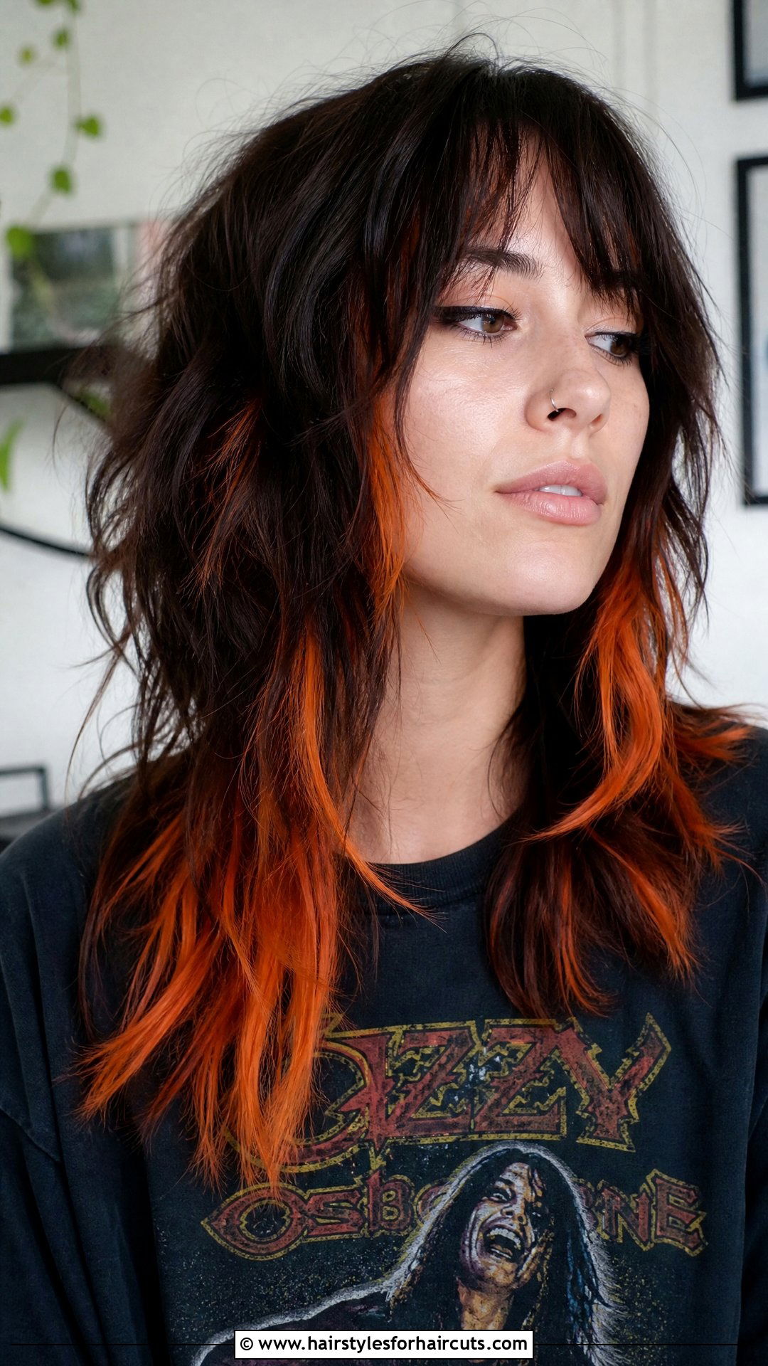 Wolf Cut With Fox Tips - 25 fox tips hairstyles - 25 fox tips hairstyles