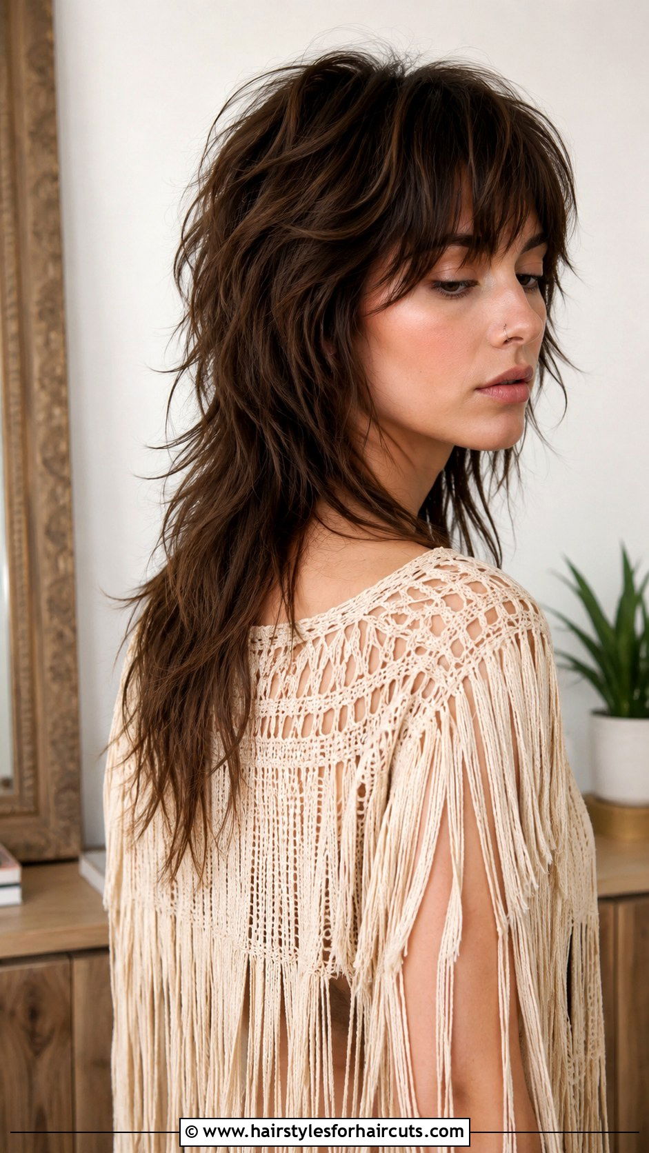 Wolf Cut With Layers - 25 back haircuts - 25 back haircuts