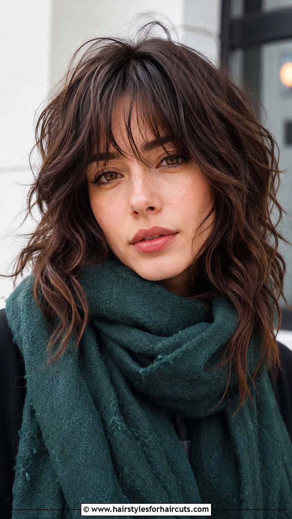Wolf Cut With Wispy Bangs - 25 fall hairstyles - 25 fall hairstyles