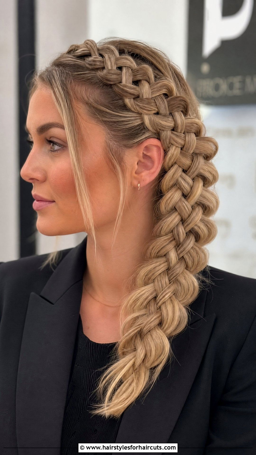 Woven Viking Braid - 25 womens viking hairstyles - 25 womens viking hairstyles