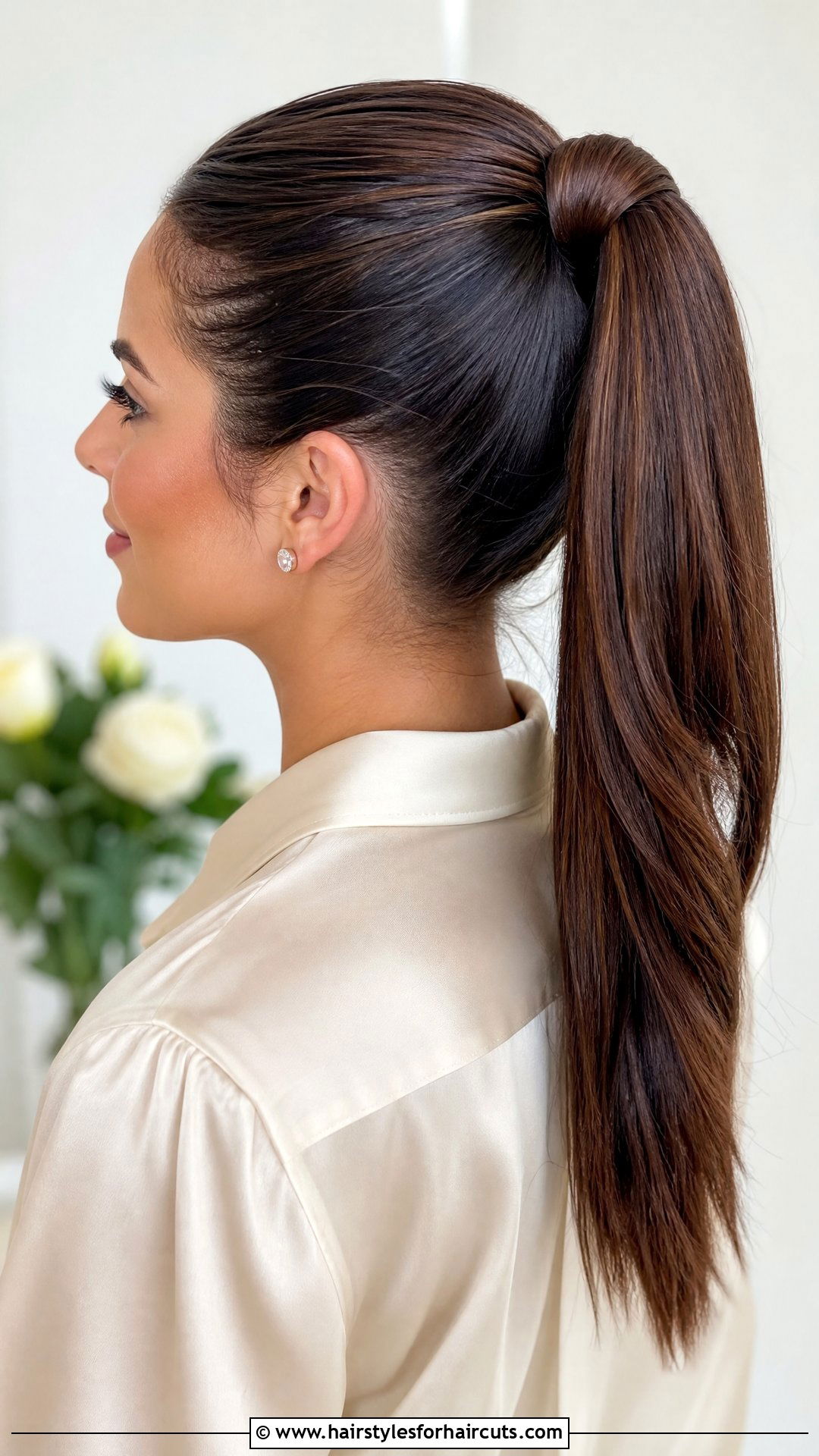 Wrapped High Ponytail - 25 high pony tail hairstyles - 25 high pony tail hairstyles