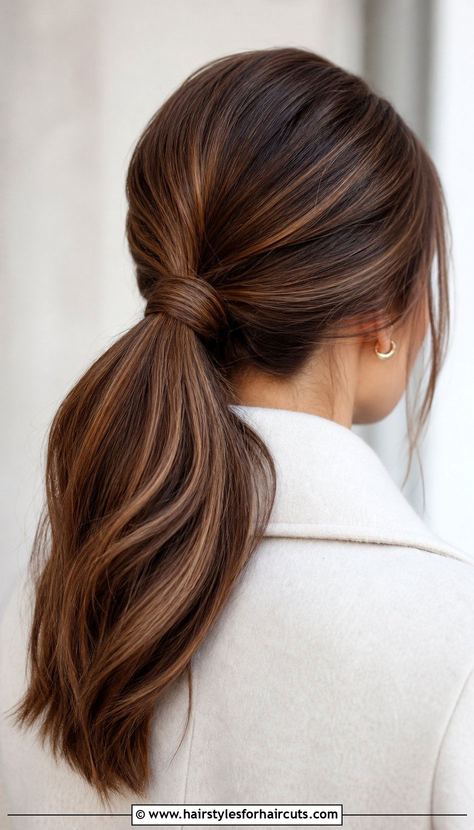 Wrapped Ponytail - 25 hairstyles that dont damage hair - 25 hairstyles that don't damage hair