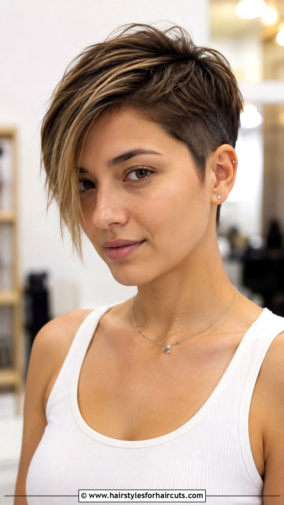 Y2K Asymmetrical Pixie Cut - 25 y2k hairstyles for short hair - 25 y2k hairstyles for short hair