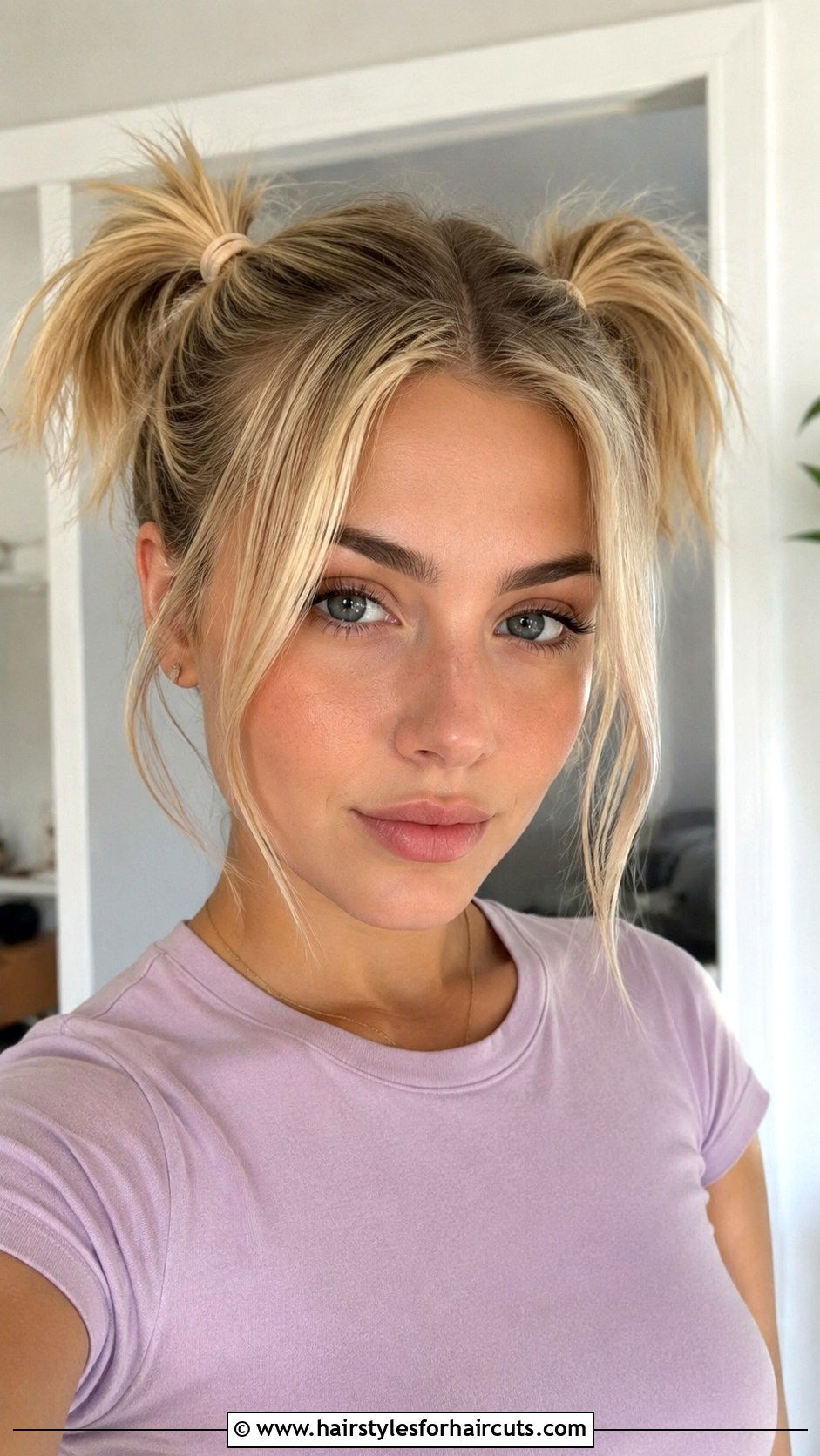 Y2K Baby Pigtails For Short Hair - 25 y2k hairstyles for short hair - 25 y2k hairstyles for short hair