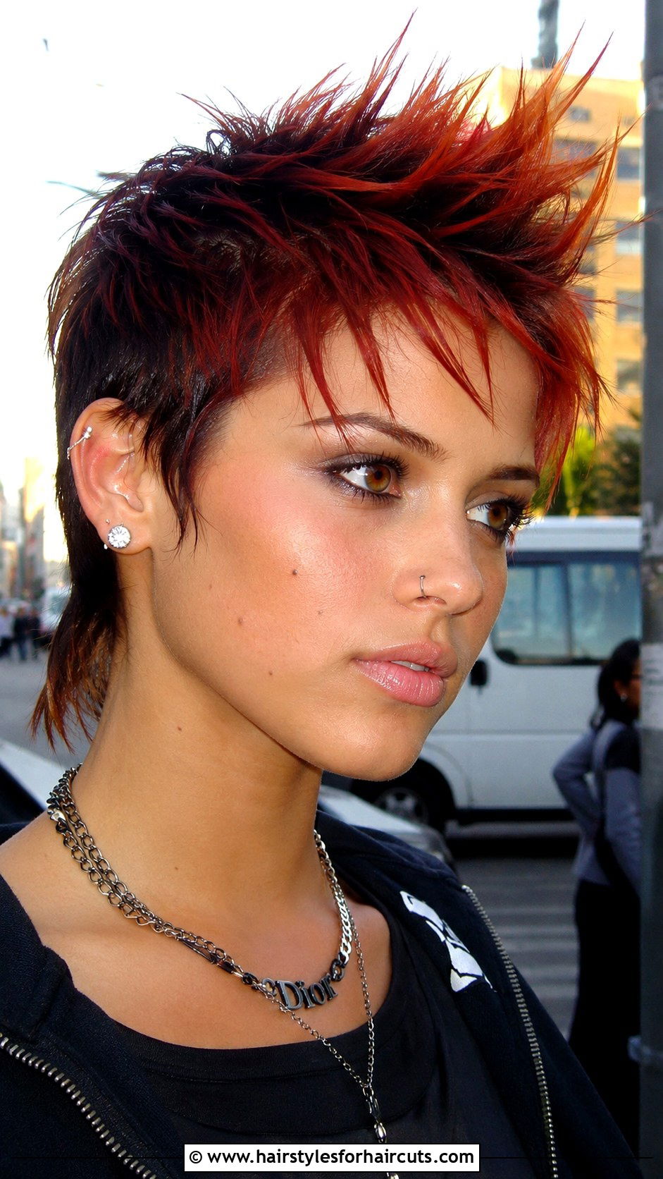 Y2K Pixie With Spiky Bangs - 25 y2k hairstyles for short hair - 25 y2k hairstyles for short hair
