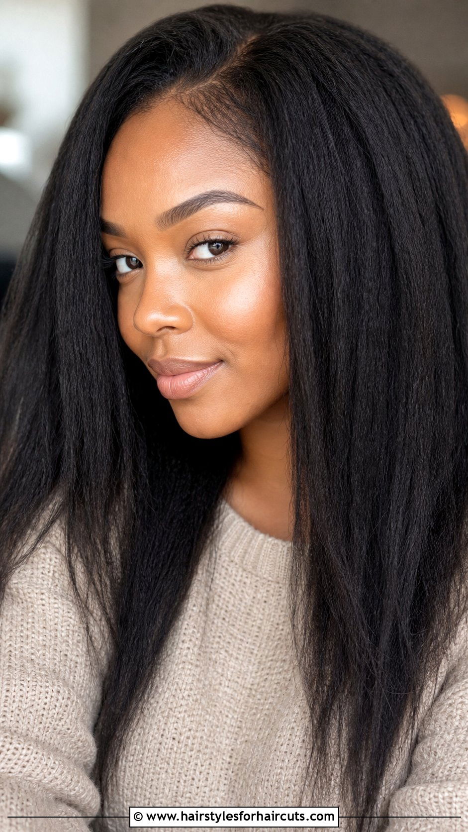 Yaki Straight Crochet Hair - 25 crochet straight hairstyles - 25 crochet straight hairstyles