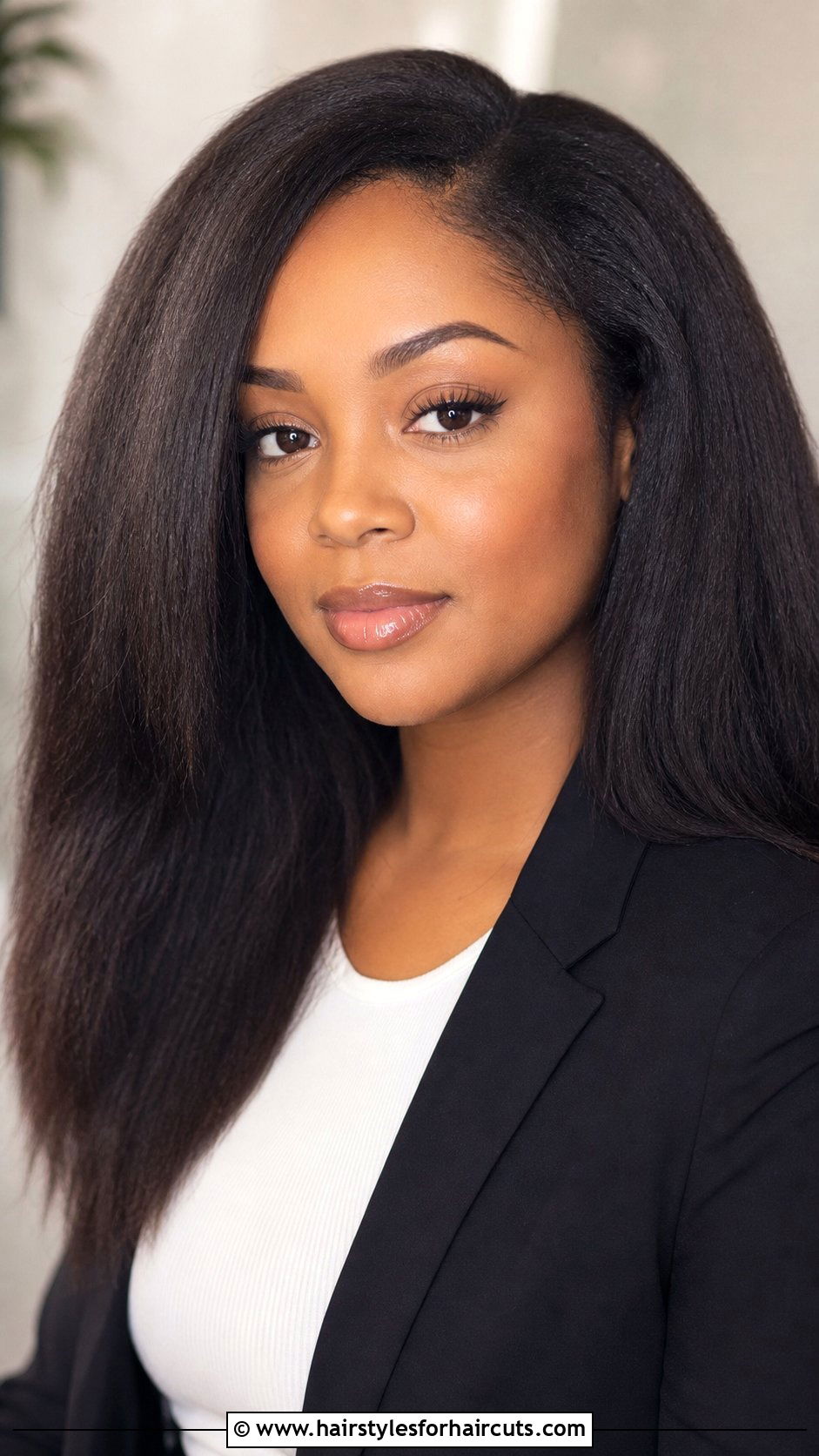 Yaki Straight Sew In Weave - 25 hairstyles with extensions - 25 hairstyles with extensions