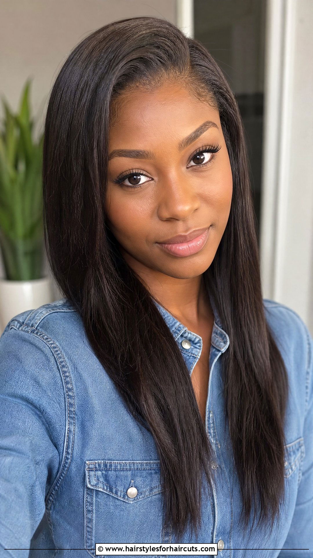 Yaki Straight Wig - 25 wig hairstyles for black hair - 25 wig hairstyles for black hair