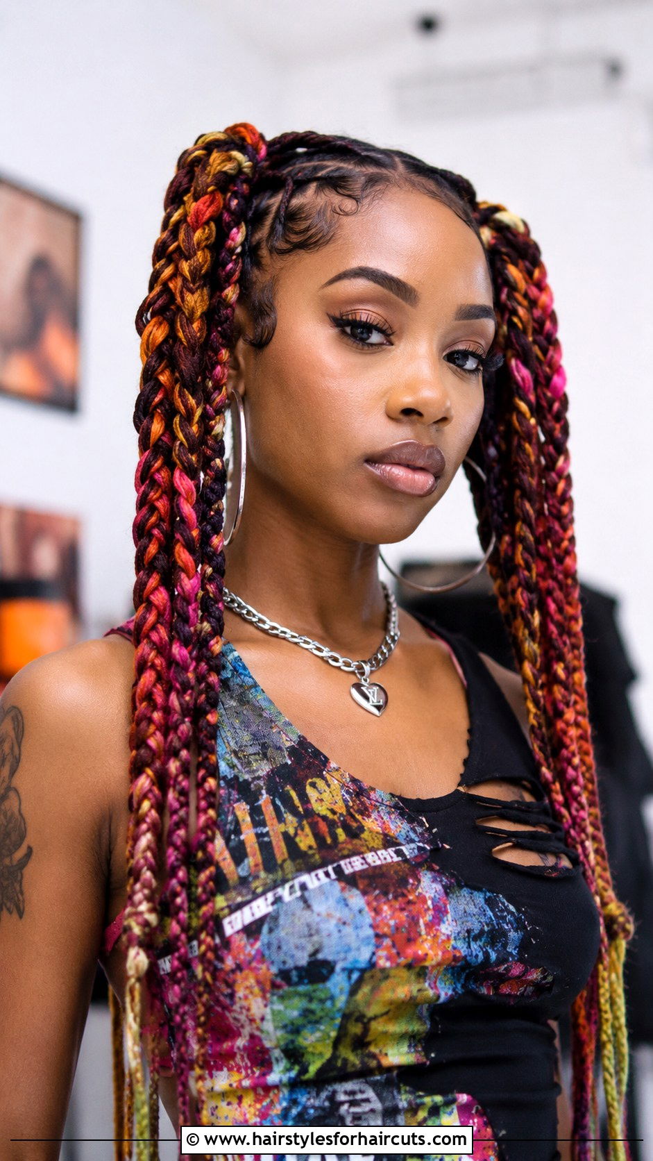 Yarn Braids Pigtails - 25 pigtail hairstyles for black hair - 25 pigtail hairstyles for black hair