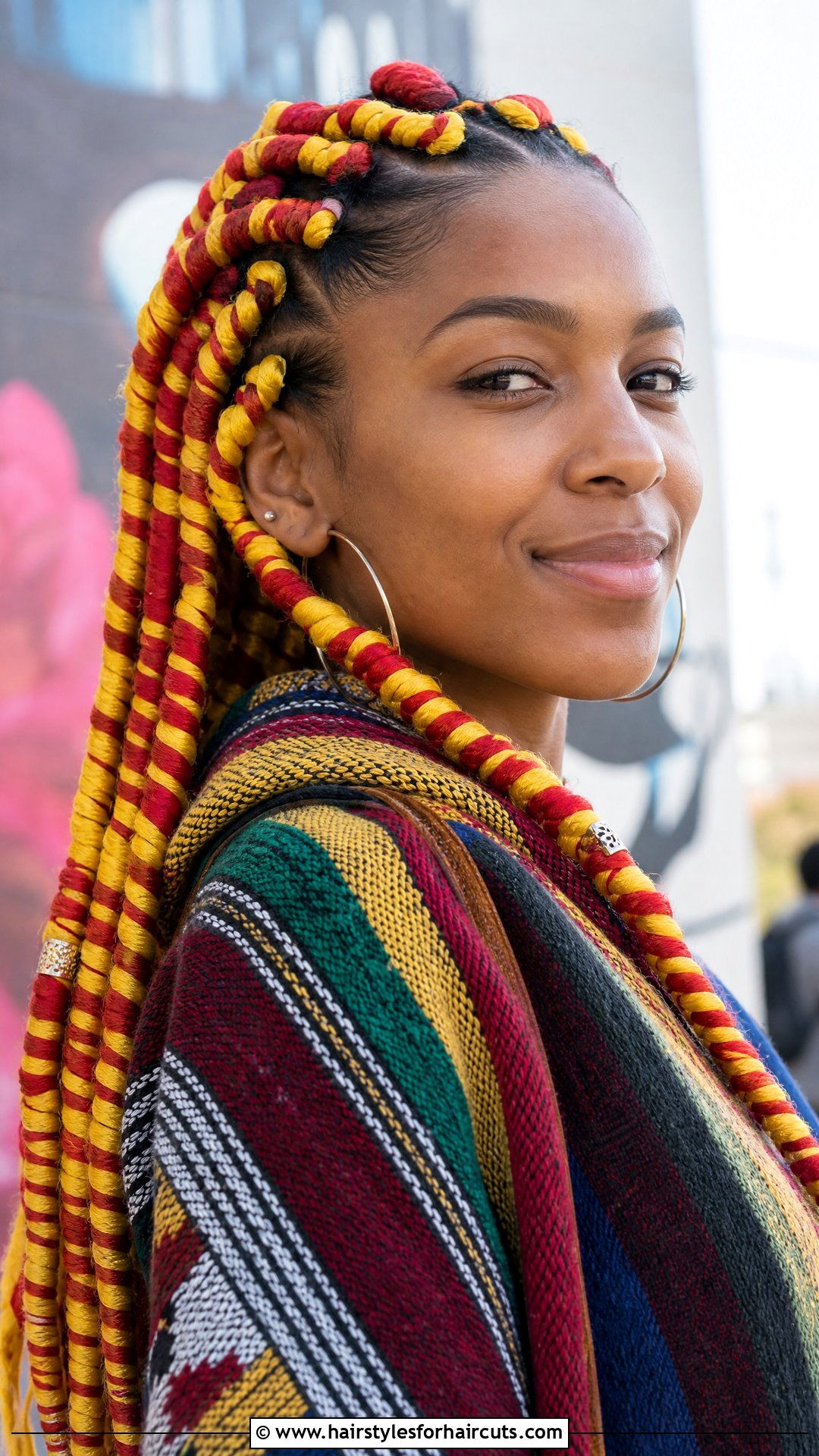 Yarn Wrapped Braids - 25 hairstyles frida kahlo hair - 25 hairstyles frida kahlo hair