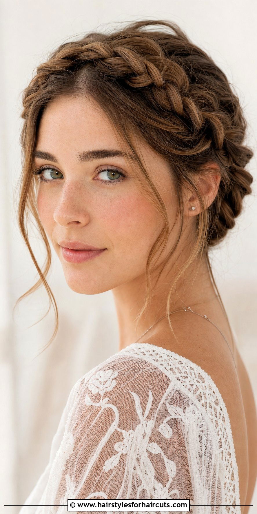 Youthful Braided Crown - 25 youthful hairstyles - 25 youthful hairstyles