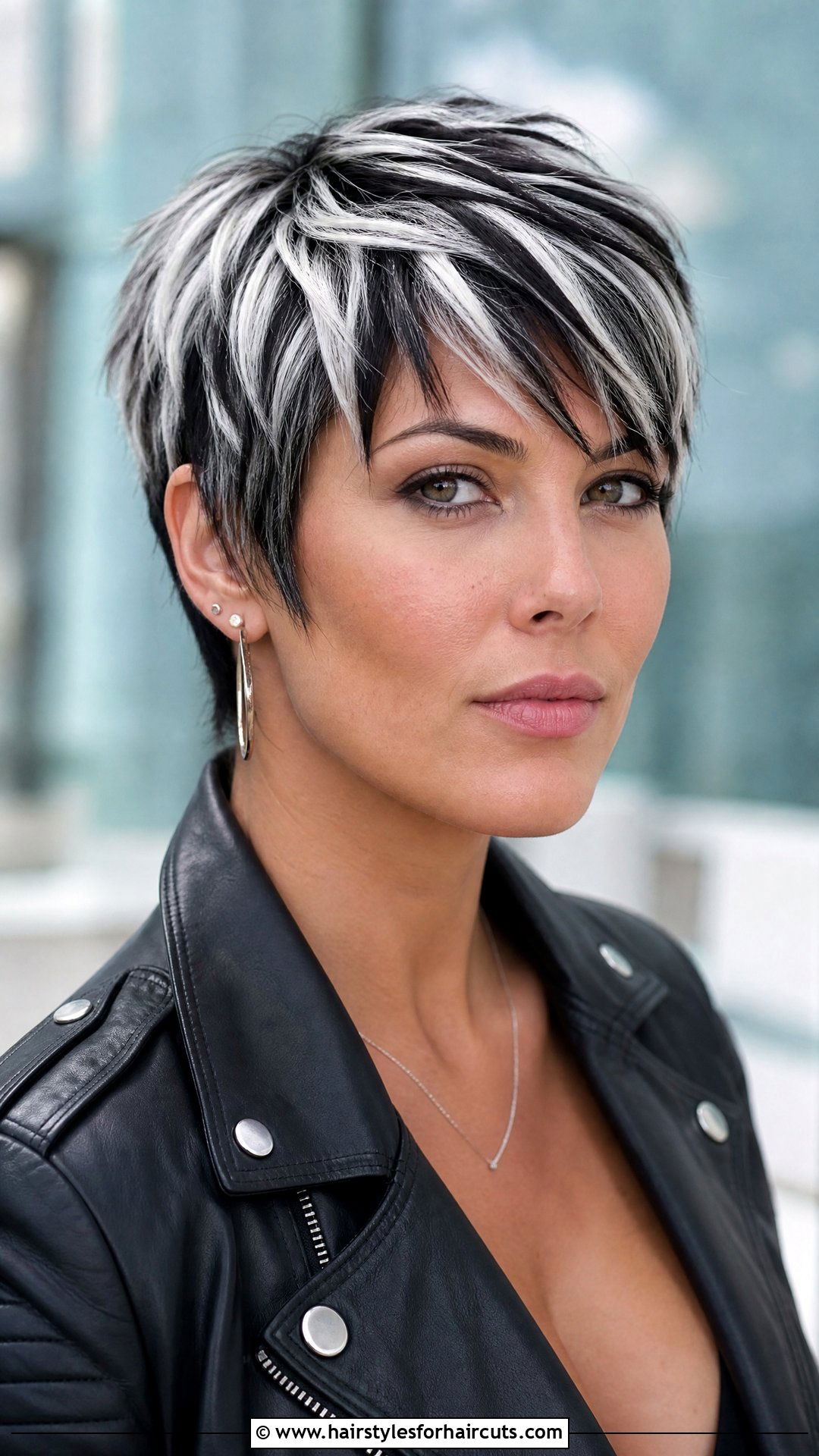 Zebra Pattern Pixie Cut - 25 zebra hairstyles - 25 zebra hairstyles