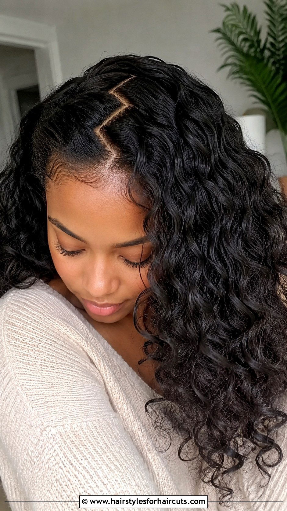 Zig Zag Part Curly Hair - 25 y2k hairstyles for curly hair - 25 y2k hairstyles for curly hair