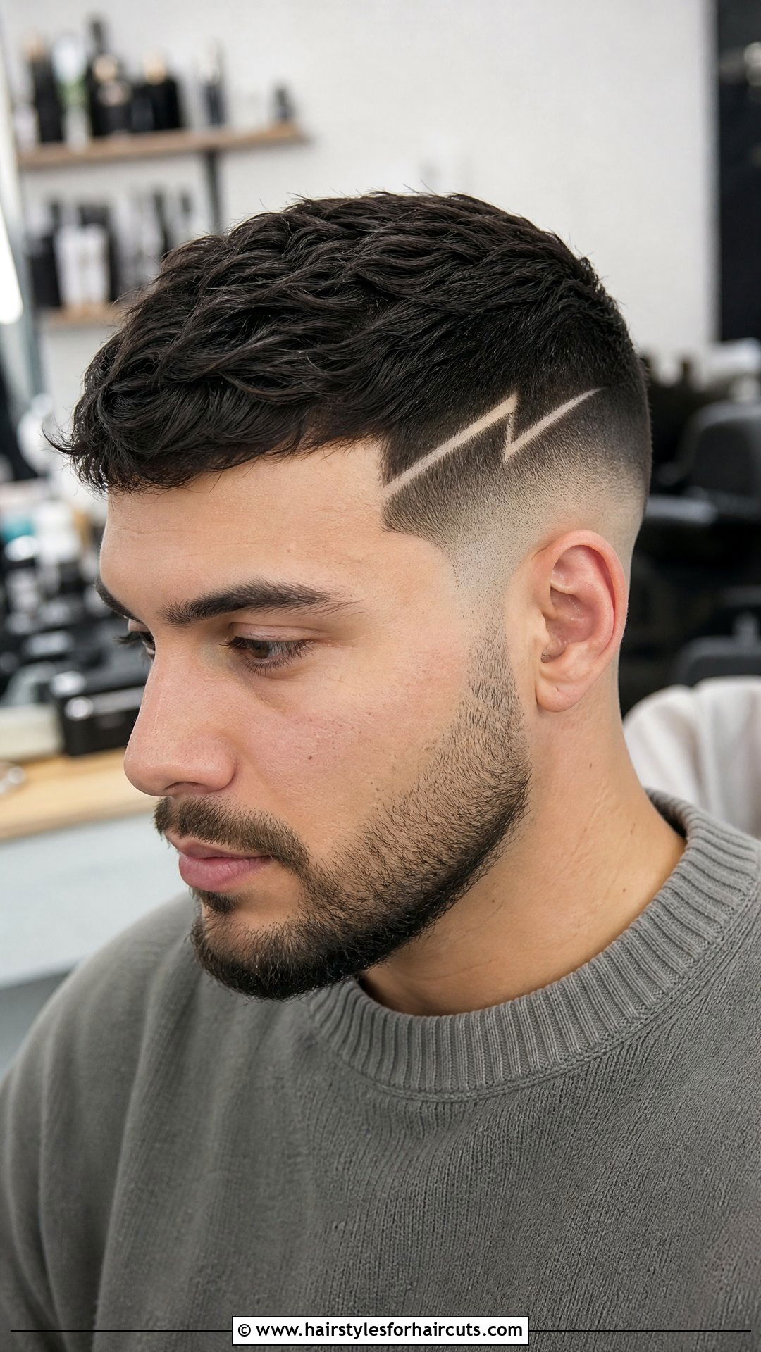 Zigzag Part Fade Haircut - 25 trae young haircuts - 25 trae young haircuts